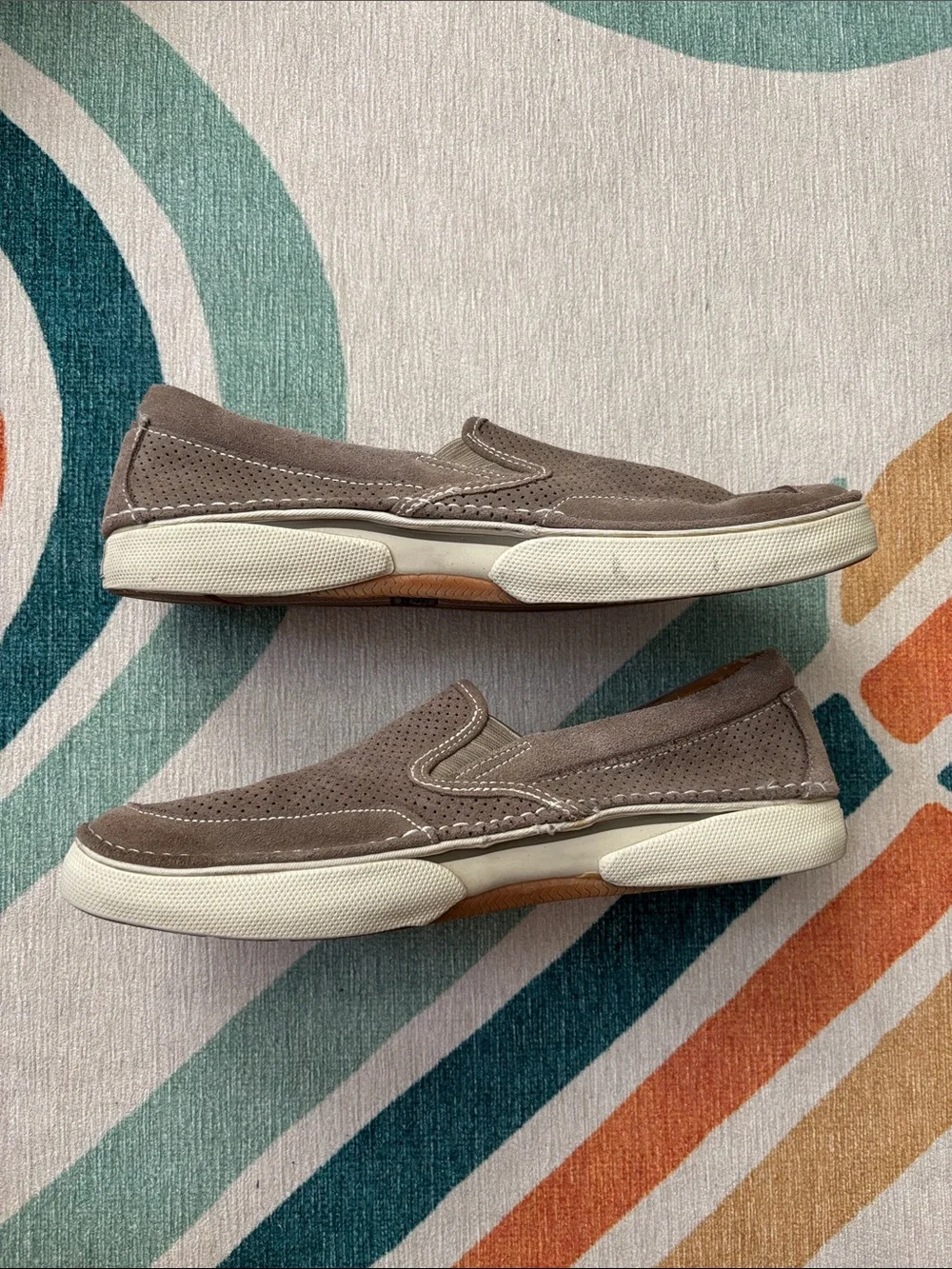 Sperry breathable perforated